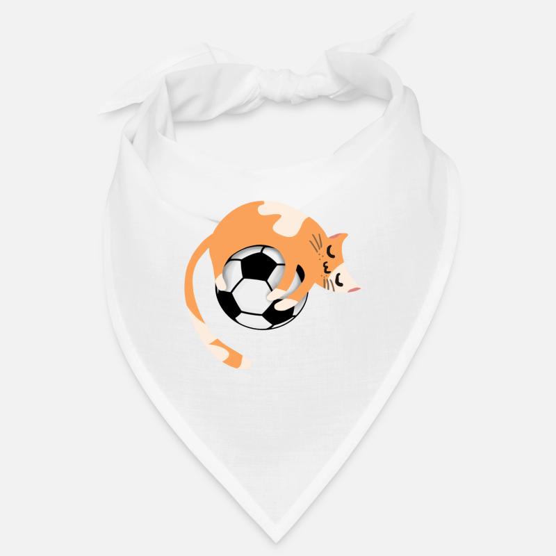 Chat avec le football Bandana