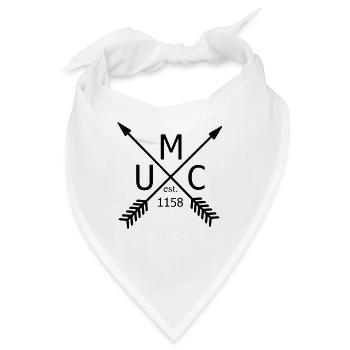 Muc München gegründet 1158 - Bandana - Weiß - Vorne