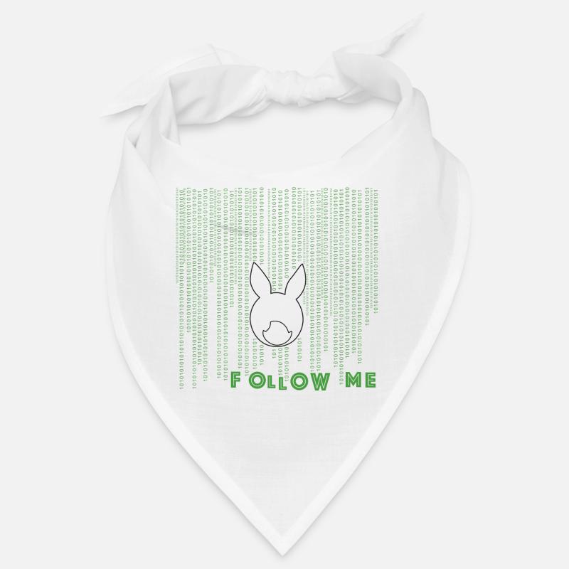 white rabbit Bandana