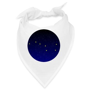 Großer Schöpflöffel - Bandana - Weiß - Vorne