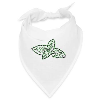 Minze - Bandana - Weiß - Vorne