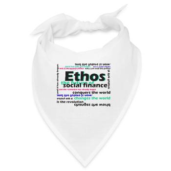 ethos the future of social finance - Bandana - Weiß - Vorne