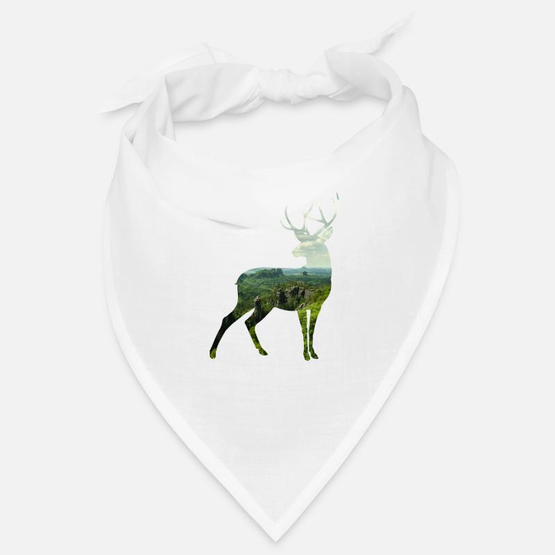 Deer silhoutte Bandana