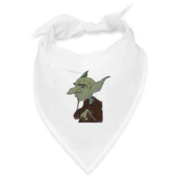 Fantasiewesen - Bandana - Weiß - Vorne