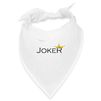 Joker Vers 1 - Bandana - Weiß - Vorne