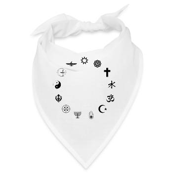 Religion - Bandana - Weiß - Vorne