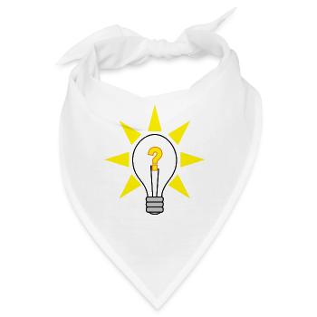 Gute Idee - Bandana - Weiß - Vorne