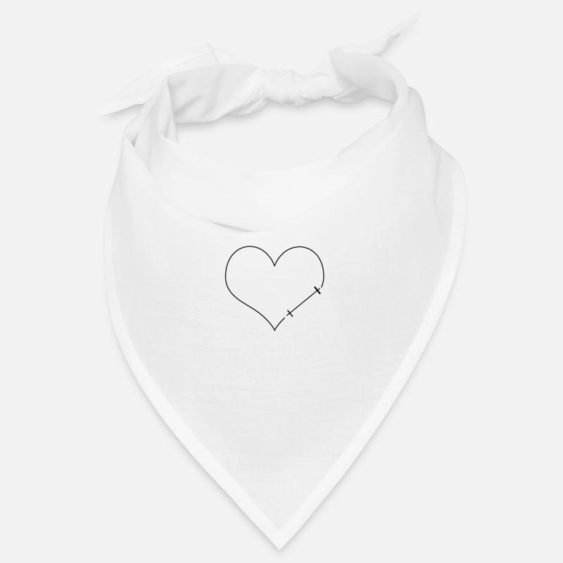 dumbbell heart Bandana