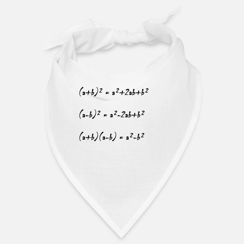 Binomische Formeln Mathe Design Geschenkidee Bandana