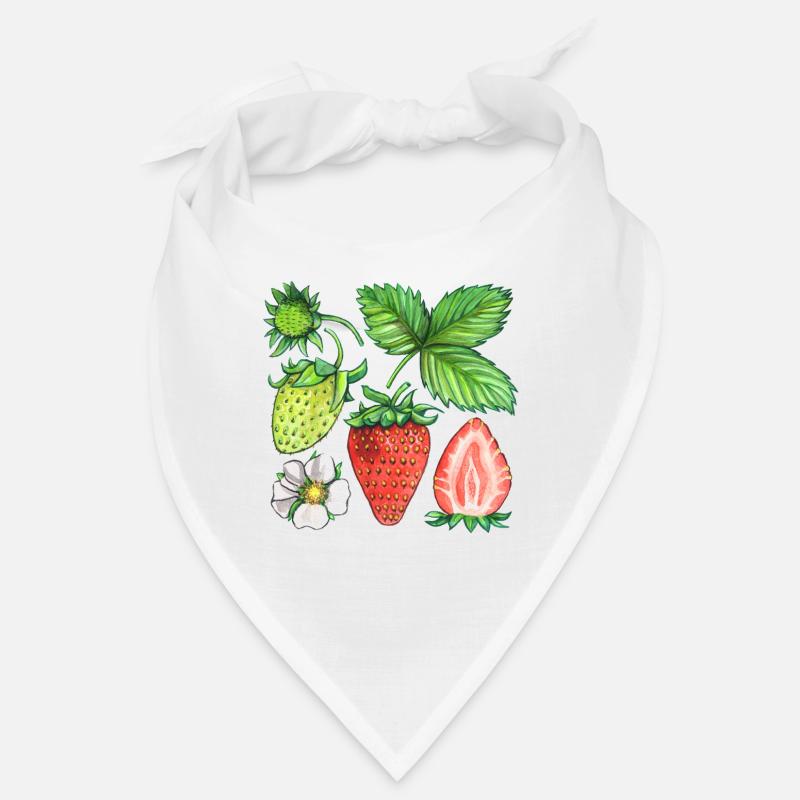 Erdbeeren Bandana