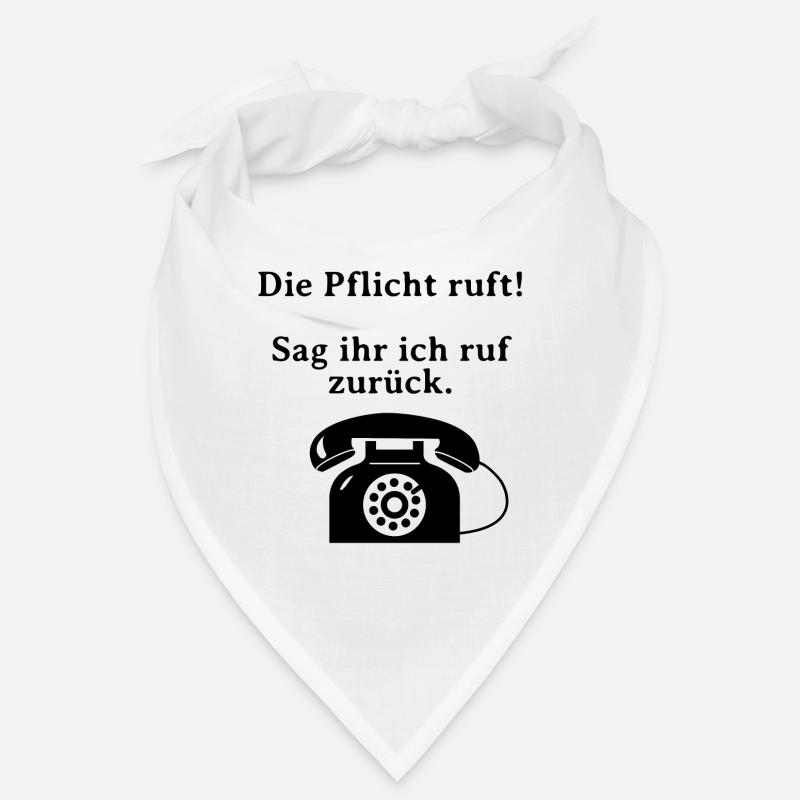 Die Pflicht ruft. Bandana