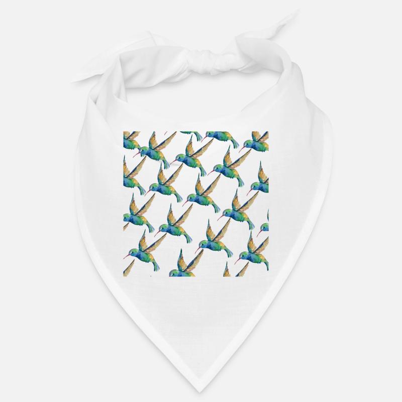 Humming Bird Pattern Bird Lovers Gift Design Bandana