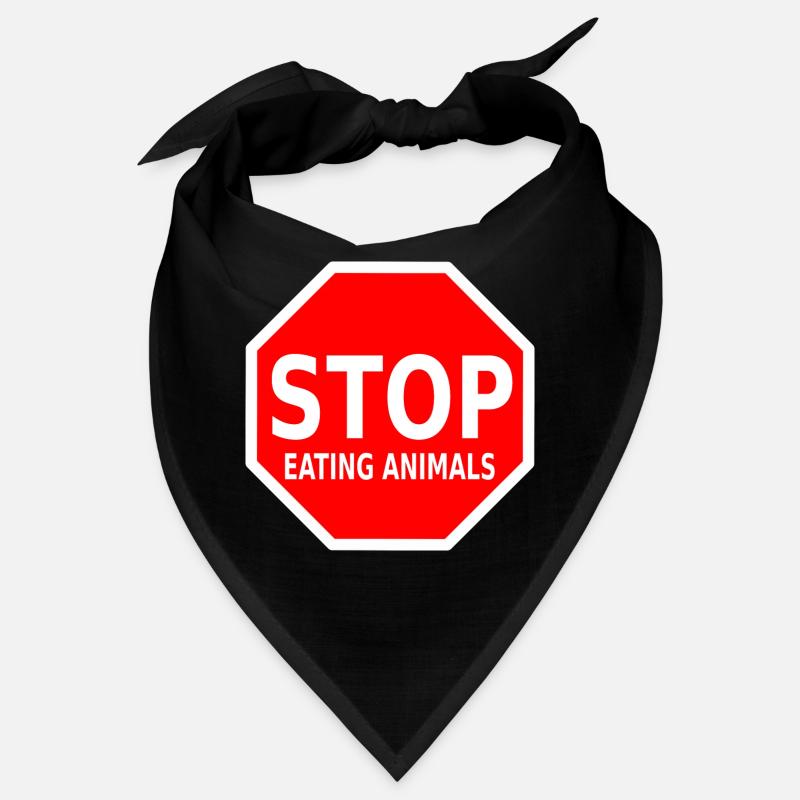 STOP EATING ANIMALS Bandana