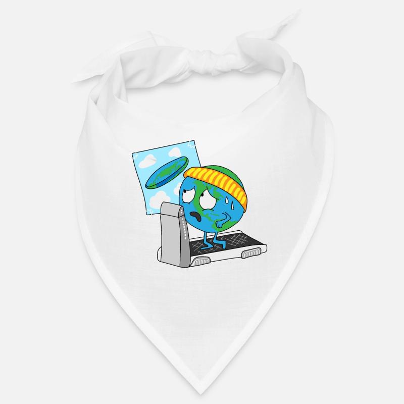 runde Erde Scheibe Erdscheibe Erdkugel Planet Bandana