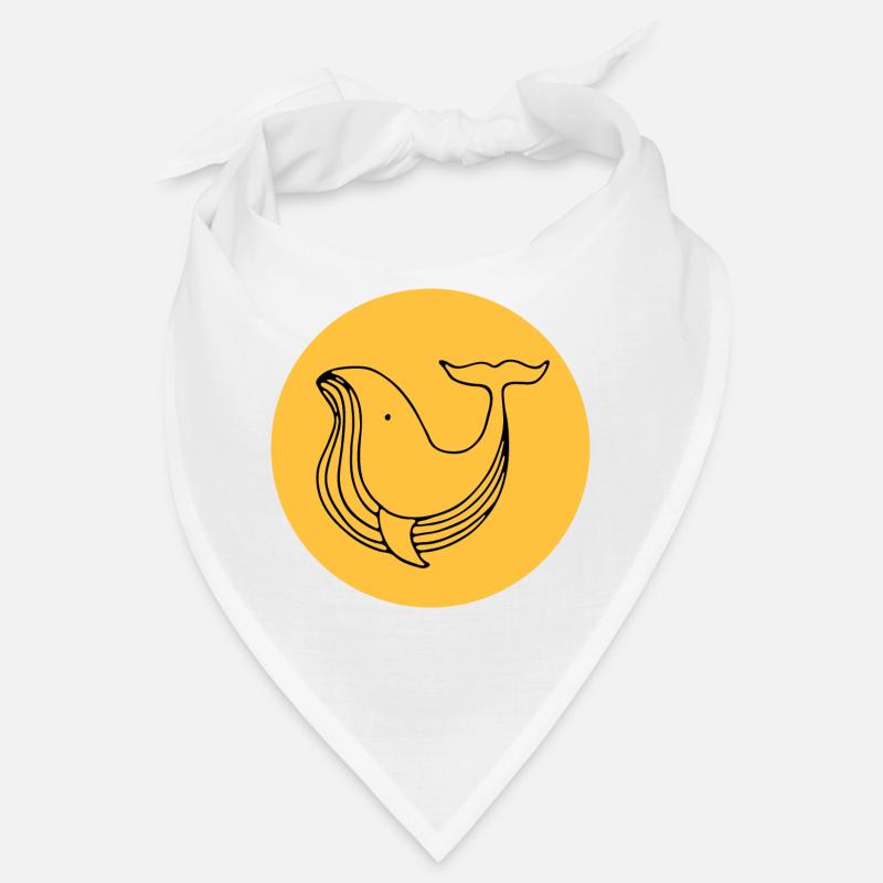 Wal - Bandana - Weiß