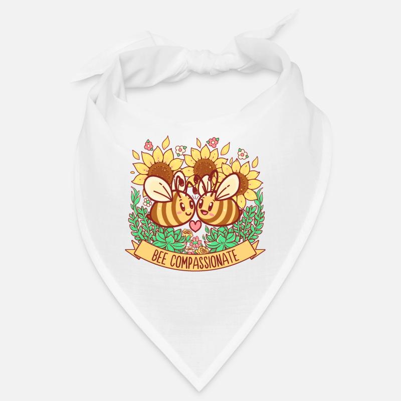 Bee Compassionate - Save the Bees Bandana