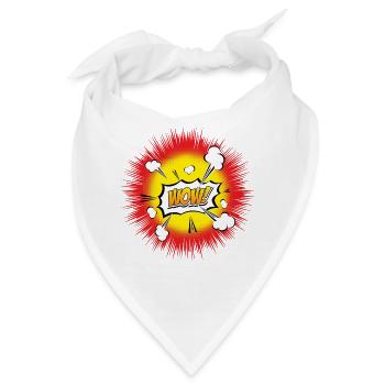 WOW EXPLOSION - Bandana - Weiß - Vorne