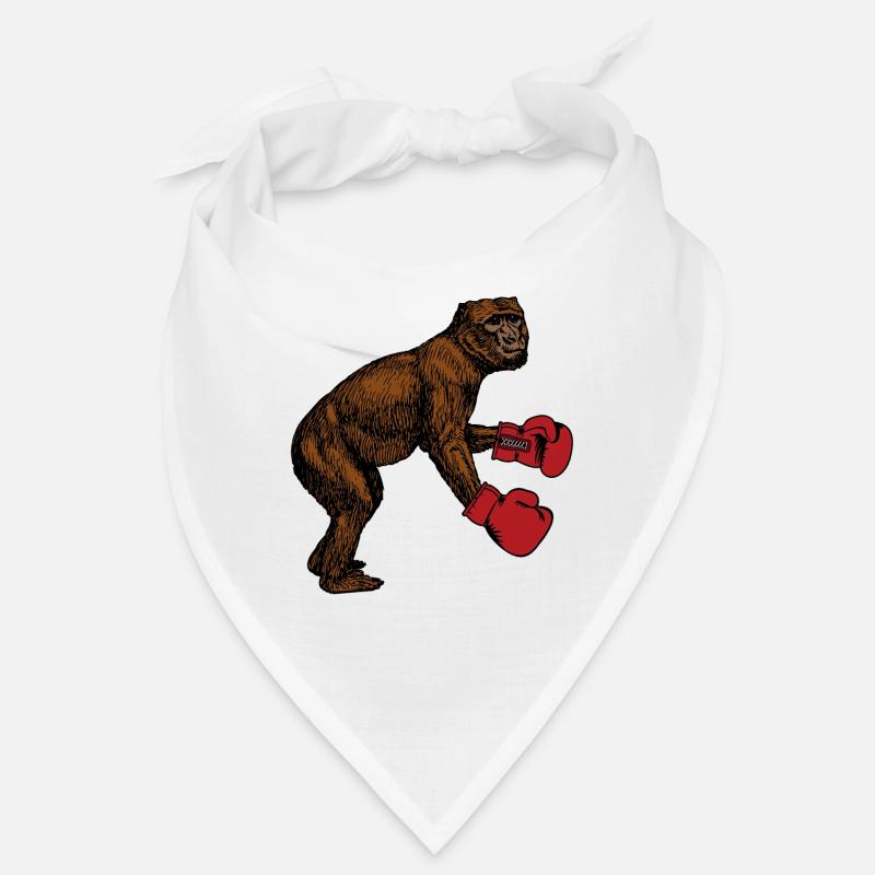 Gants de boxe singe boxe cadeau gorille Bandana
