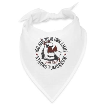 gym - Bandana - Weiß - Vorne