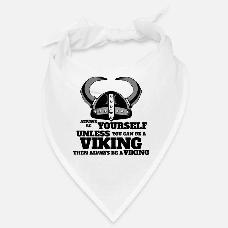 Sei immer du selbst Wikinger 3 - Geschenkidee Bandana