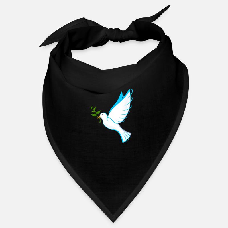 Colombe de la paix Bandana