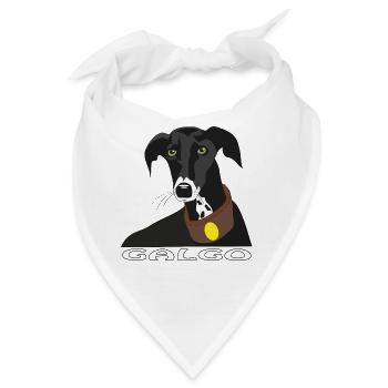 Galgo - Bandana - Weiß - Vorne
