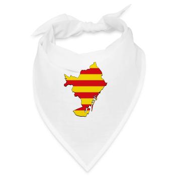 Catalunya Barcelona - Bandana - Weiß - Vorne