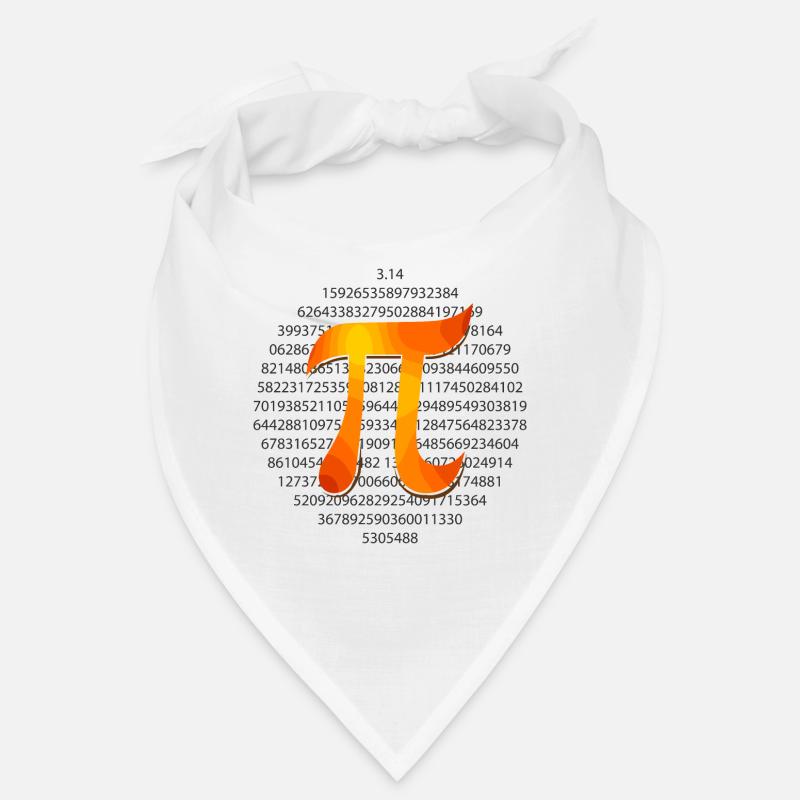 Math Symbols Pi Circle π 3.14 - Gift Idea Bandana