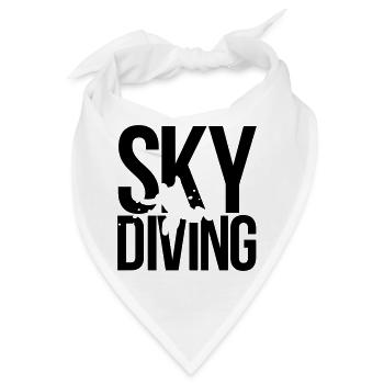 Fallschirmspringen skydiving - Bandana - Weiß - Vorne
