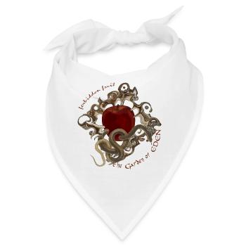 forbidden fruit - Bandana - Weiß - Vorne