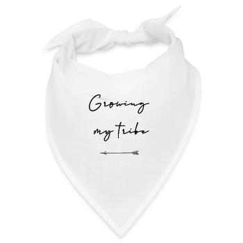 Growing my tribe - Bandana - Weiß - Vorne
