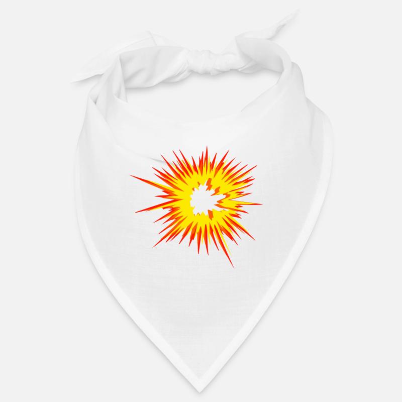 Explosion Star Flame Bandana