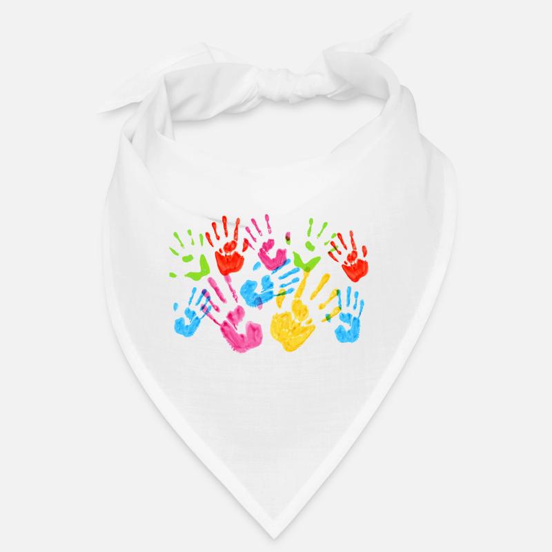 Empreinte pour enfants - Bandana - blanc