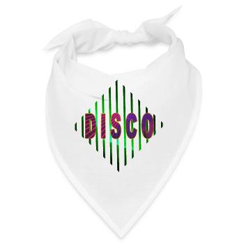 DISKO - Bandana - Weiß - Vorne