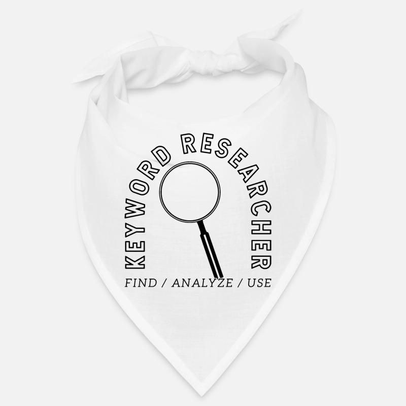Chercheur en mots-clés – Conception d’emblèmes SEO Bandana