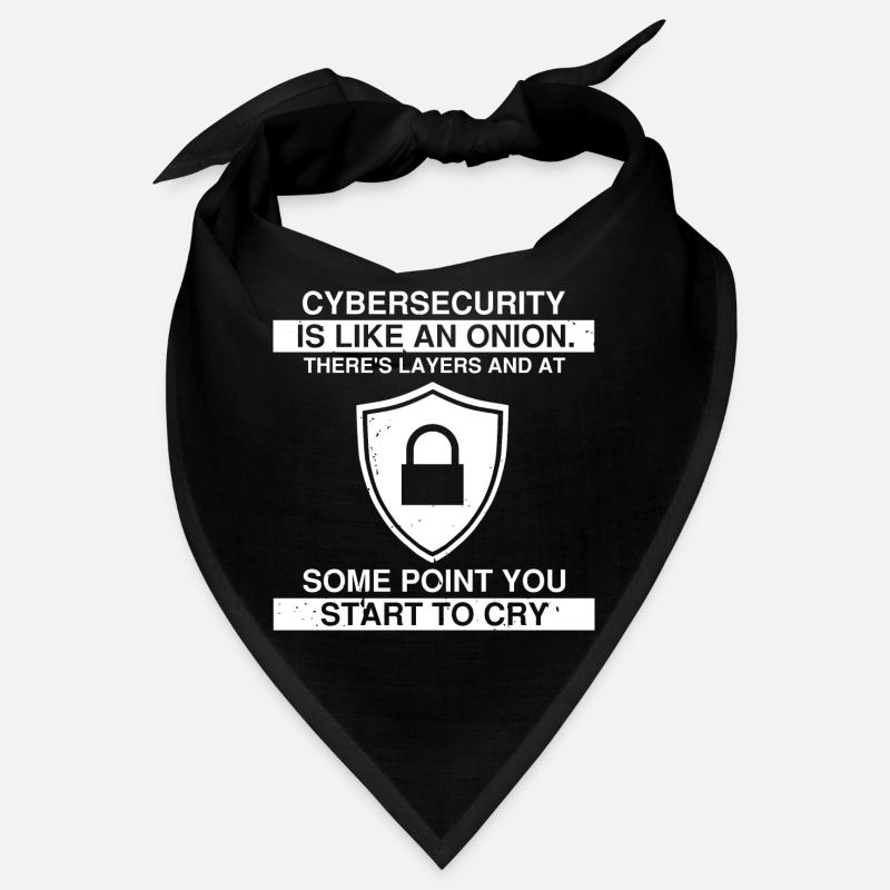 Conception de cybersécurité pour la sécurité informatique et les pirates informatiques Bandana