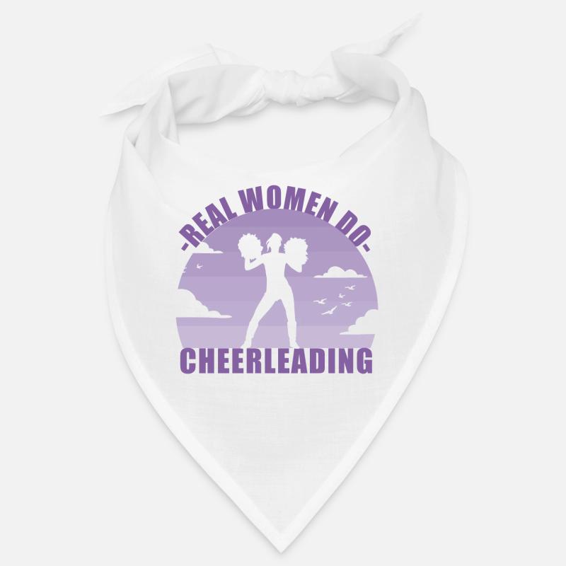Cheerleading Cheerleader Mädchen Pompons Geschenk Bandana