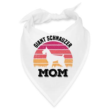 Schnauzer - Bandana - Weiß - Vorne