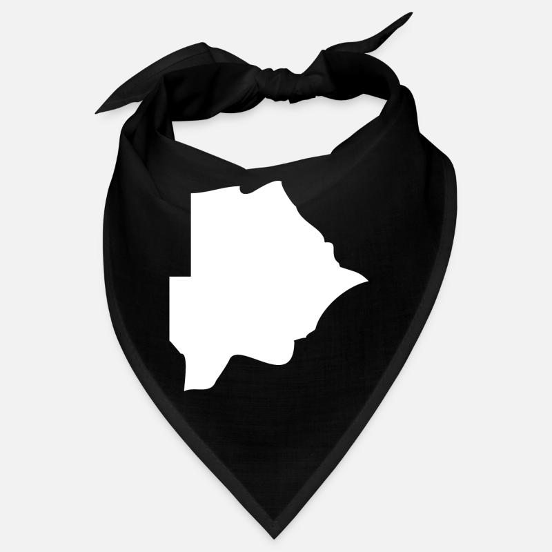 Botswana map flag Bandana