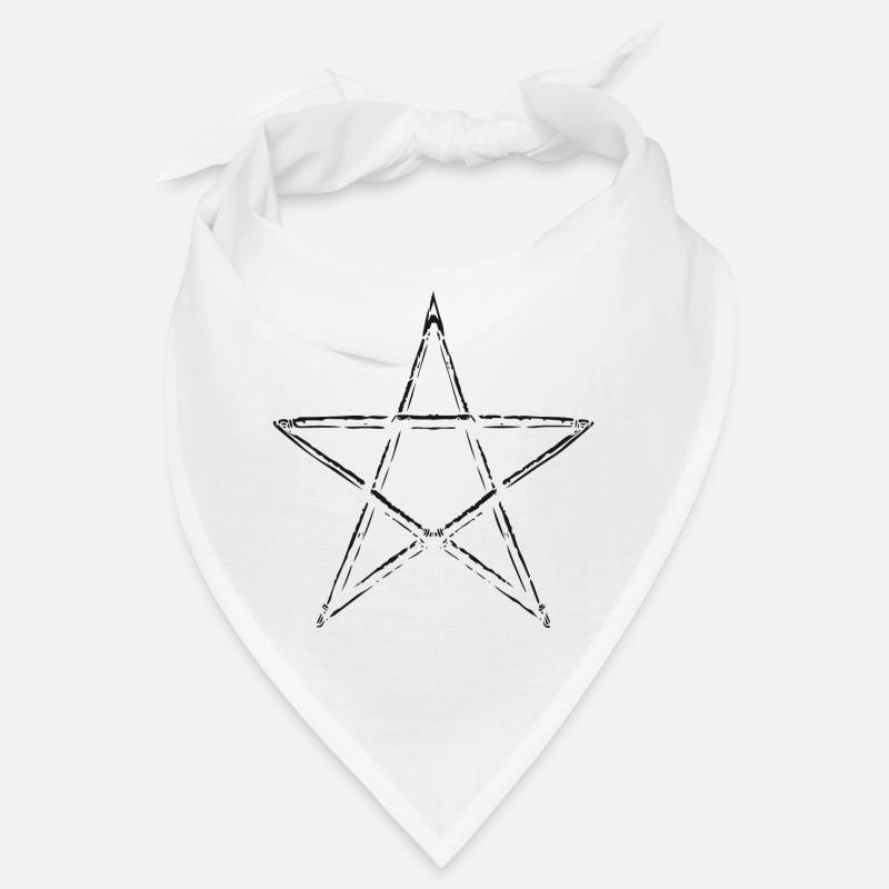 Pentagramm Stern Bandana