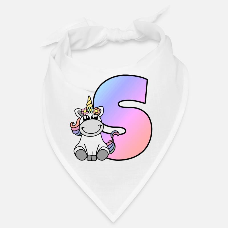Licorne Lettre S Bandana