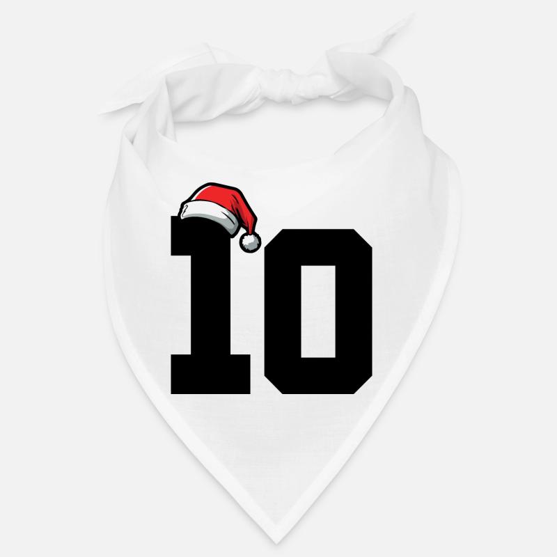 10 Numéro de Noël Bandana