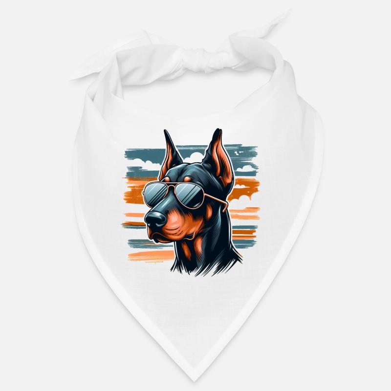 Dobermann Der Polizeihund Bandana