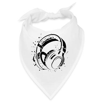 Kopfhörer - Bandana - Weiß - Vorne