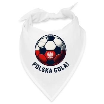 Polnischer Fußball - Bandana - Weiß - Vorne