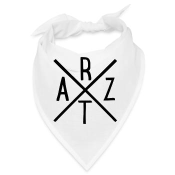 Arzt - Bandana - Weiß - Vorne