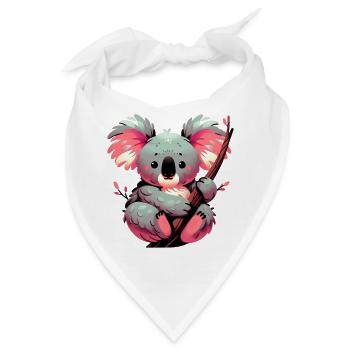 Koala - Bandana - Weiß - Vorne