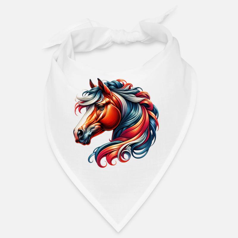 Pferd Bandana