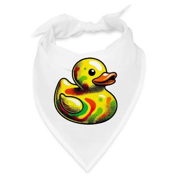 Ente Ente Ente Ente Ente - Bandana - Weiß - Vorne