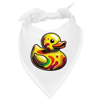 Ente Ente Ente Ente Ente - Bandana - Weiß - Vorne